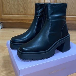 Madden Girl Tiaa Black Boots